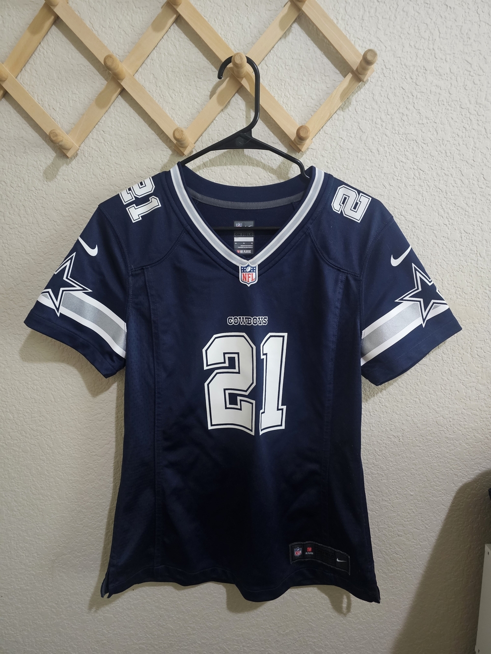 Dallas Cowboys #21 Navy Nike Jersey